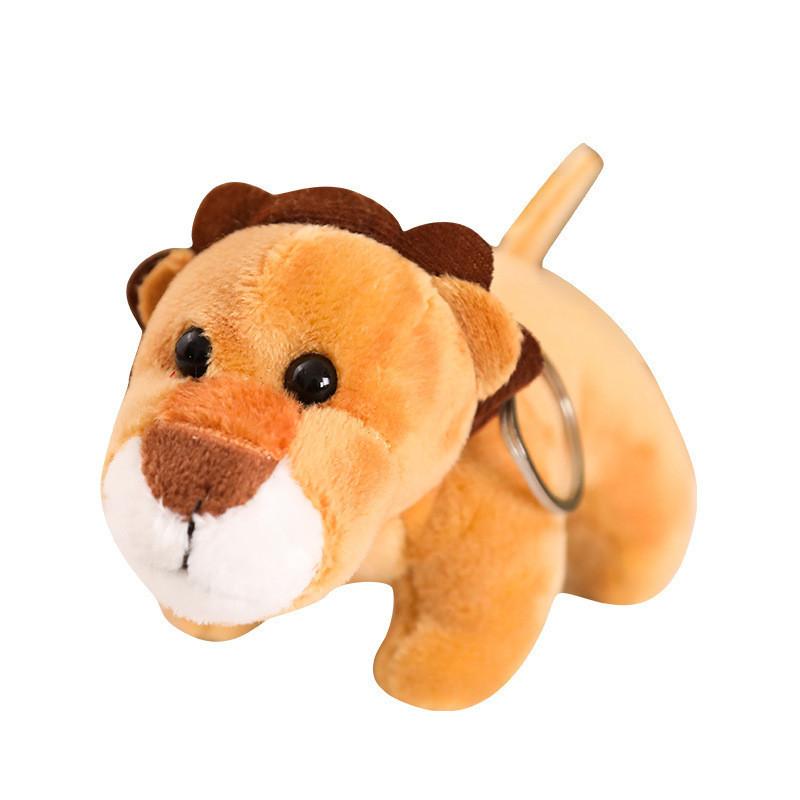 Adorable Forest Animal Plush Toys Miniature Elephants Monkeys And Leopards
