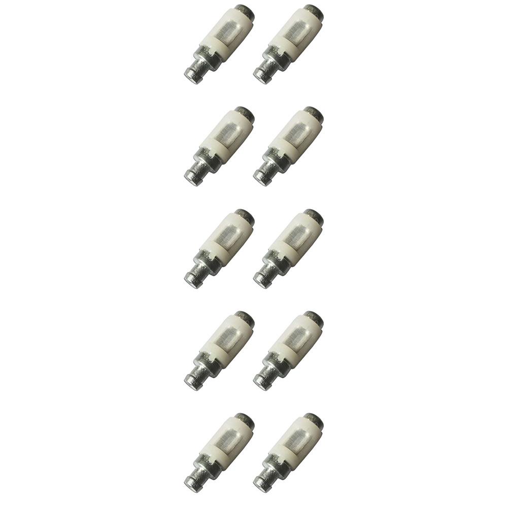 

Fuel Filter Set 10 Pcs for Lawn Mower Chainsaw Small Engine Equipment Rust Prevention Vibration Resistant Design