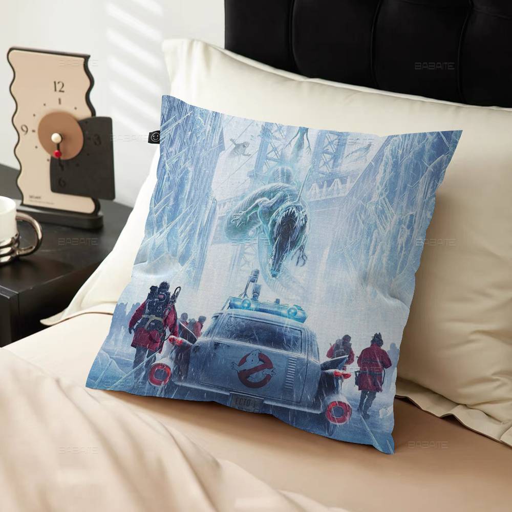 Classic G-ghostbusters Movie Pillow Cover Sofa Cushion Cover Home Room Decoration Children Gift