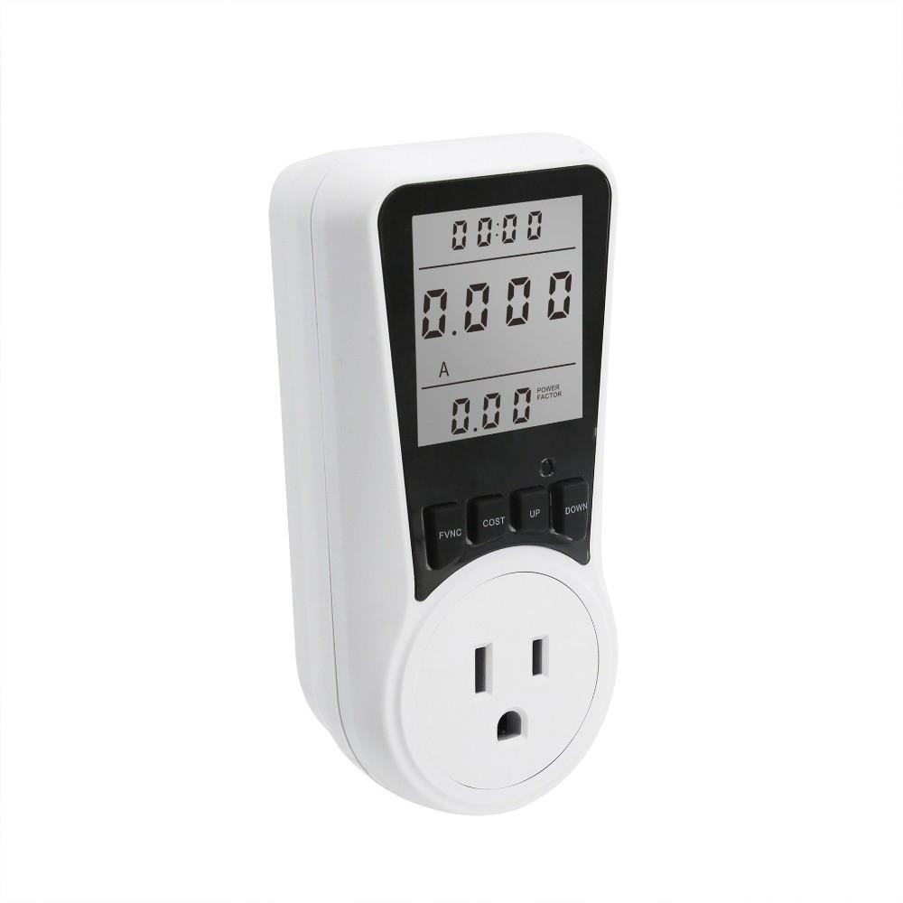 Backlight Electrical Energy Monitor Socket Digital Display Power Meter  Energy Testing