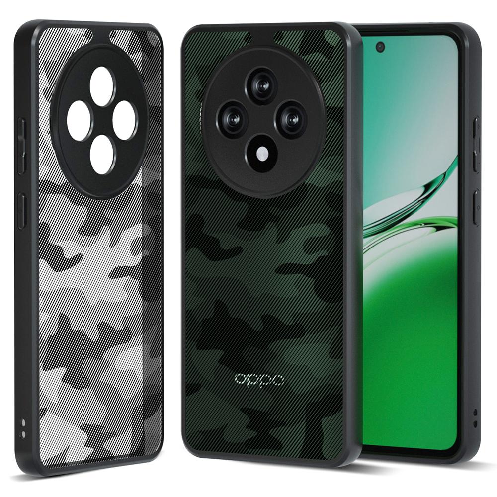 IBMRS For Oppo Reno12 F 5G/Reno12 F 4G/F27 5G Case TPU + PC Heavy Duty Shockproof Phone Cover Camera Protection A