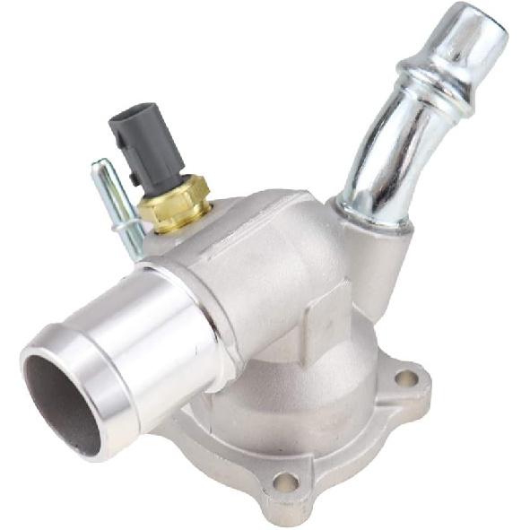 Aluminium Engine Thermostat Housing Coolant Fit for Dodge Dart 2012-2016 Jeep Cherokee 2014-2020 Jeep Renegade 2015-2020 Chrysler 200 2015-2016 Ram