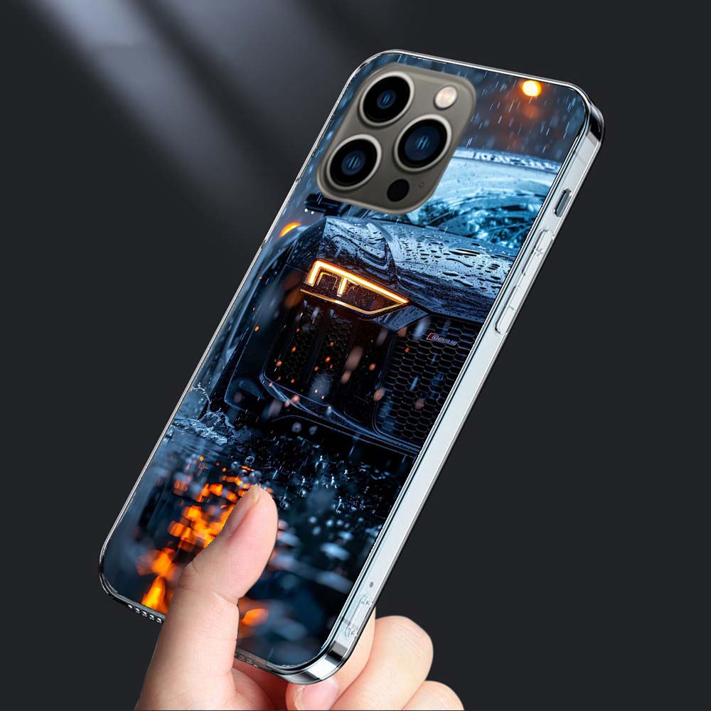 Bagged Car Lovers-RS Phone Case For Iphone 16E 15 Pro 14 Plus 17E 16 17 Pro Max Air 11 12 13 Mini Shockproof Capa Cute Cover