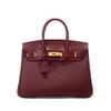 Sac à Bandoulière en Cuir de Vachette Motif Crocodile, Grand Sac à Main Rétro Style Kelly pour Femmes