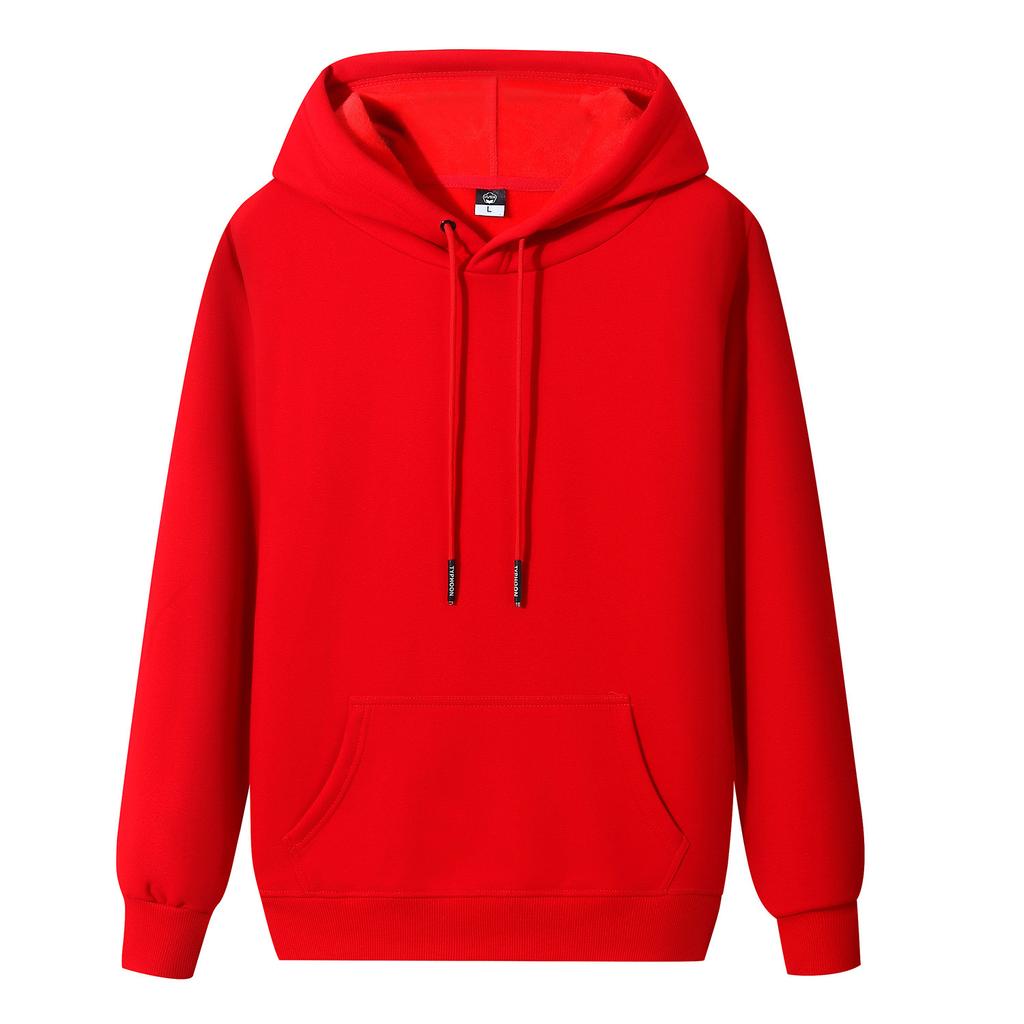 GMXIA men Spring and winter youth plus fleece thickened men's fleece hoodie hoodie wear jacket men's pullover coat