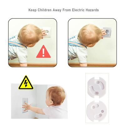 Baby-Sicherheitssteckdosenabdeckungen, 10 Stück, elektrische Steckdosenschutzhüllen aus Kunststoff, kindersicherer Steckdosenschutz