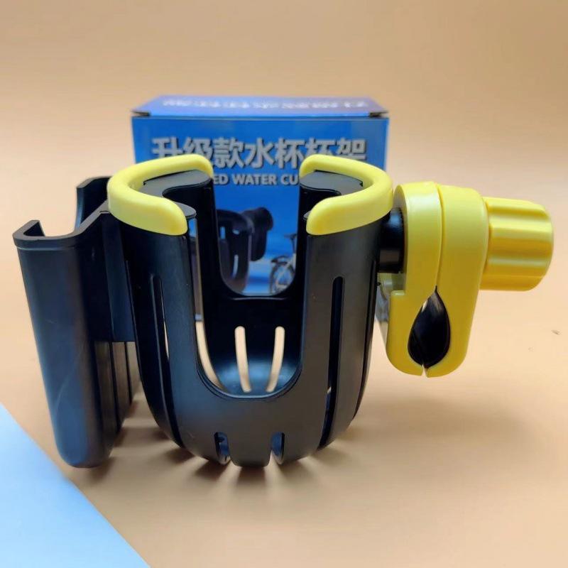 Universal Multi-Function Drink and Phone Holder for Bikes, Scooters, and Strollers