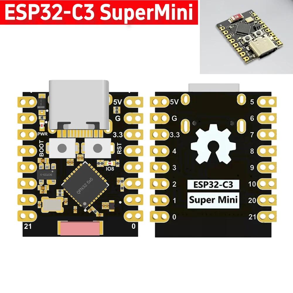 ESP32-C3 Development Board ESP32 SuperMini Dev Board WiFi Bluetooth Wireless Development Board 3.3-6V Power Supply Low Power