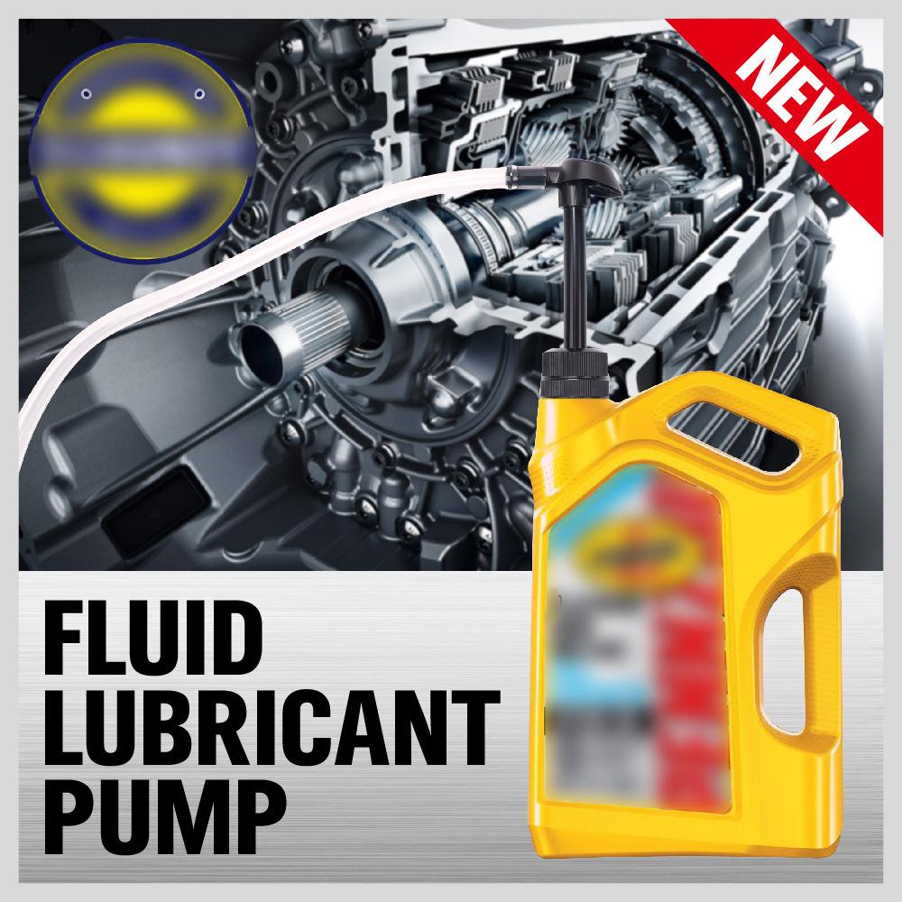 Lubricant Fluid Transfer Pump for Standard Gallon Bottles Manual Oil Suction Pump Gasoline Coolant Siphon Pump