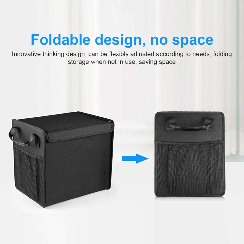 Bil bagasjeoppbevaringsveske isolert vanntett for bil sedan SUV MPV sammenleggbar 600D Oxford klut