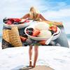 Summer Beach Towel for Adults Kids, Ice Cream Quick Dry Bath Pool Towels Beach Accessories Microfiber Sand Free Beach Towels