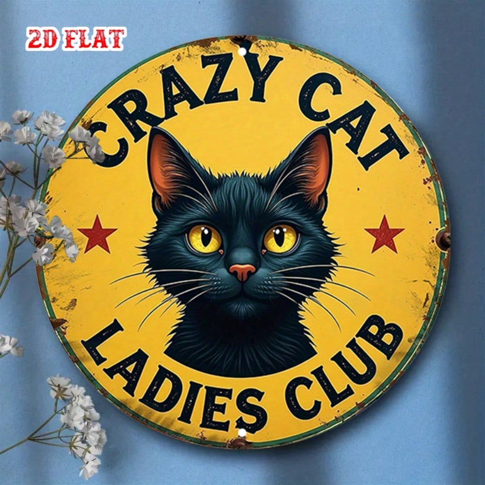 

Funny Metal Tin Sign Home Bar Cafe Wall Decor Gift 20x20 різнокольоровий
