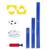 Indoor Outdoor Mini Folding Soccer Goal Net Plastic Football Post Frame Set Inflatable Kids Sport Toys For Indoor Outdoor Team Games