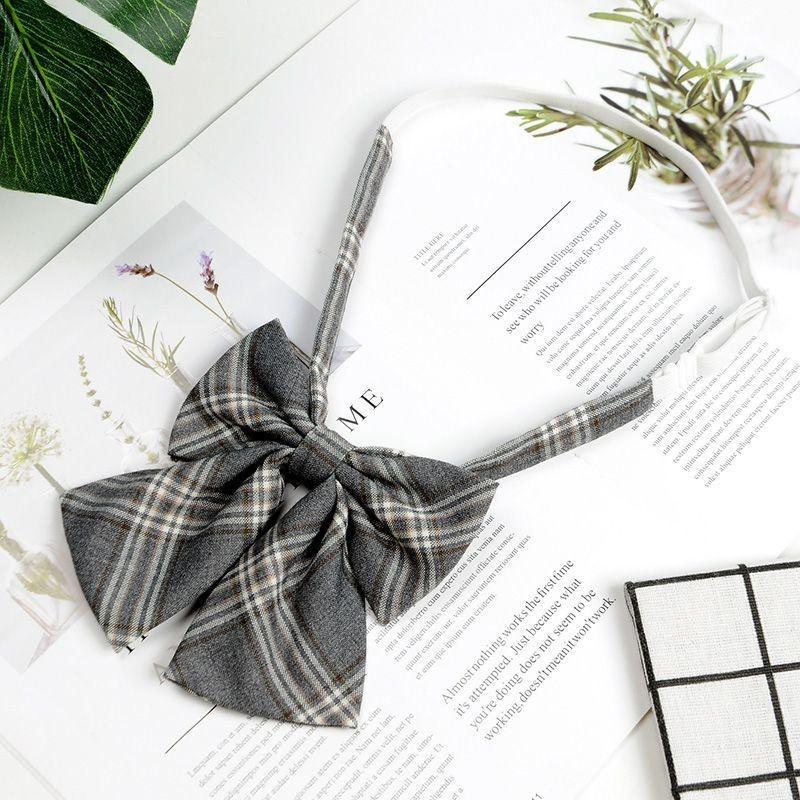 Jk Uniform Collar Bow Tie With Polyester Fabric And School Style For Girls