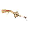 Handmade Bird Chew Toys Natural Swing Pet Straw Chewing Bite Hanging Durable Wear-resistant Parrot Climb Playing Pendant