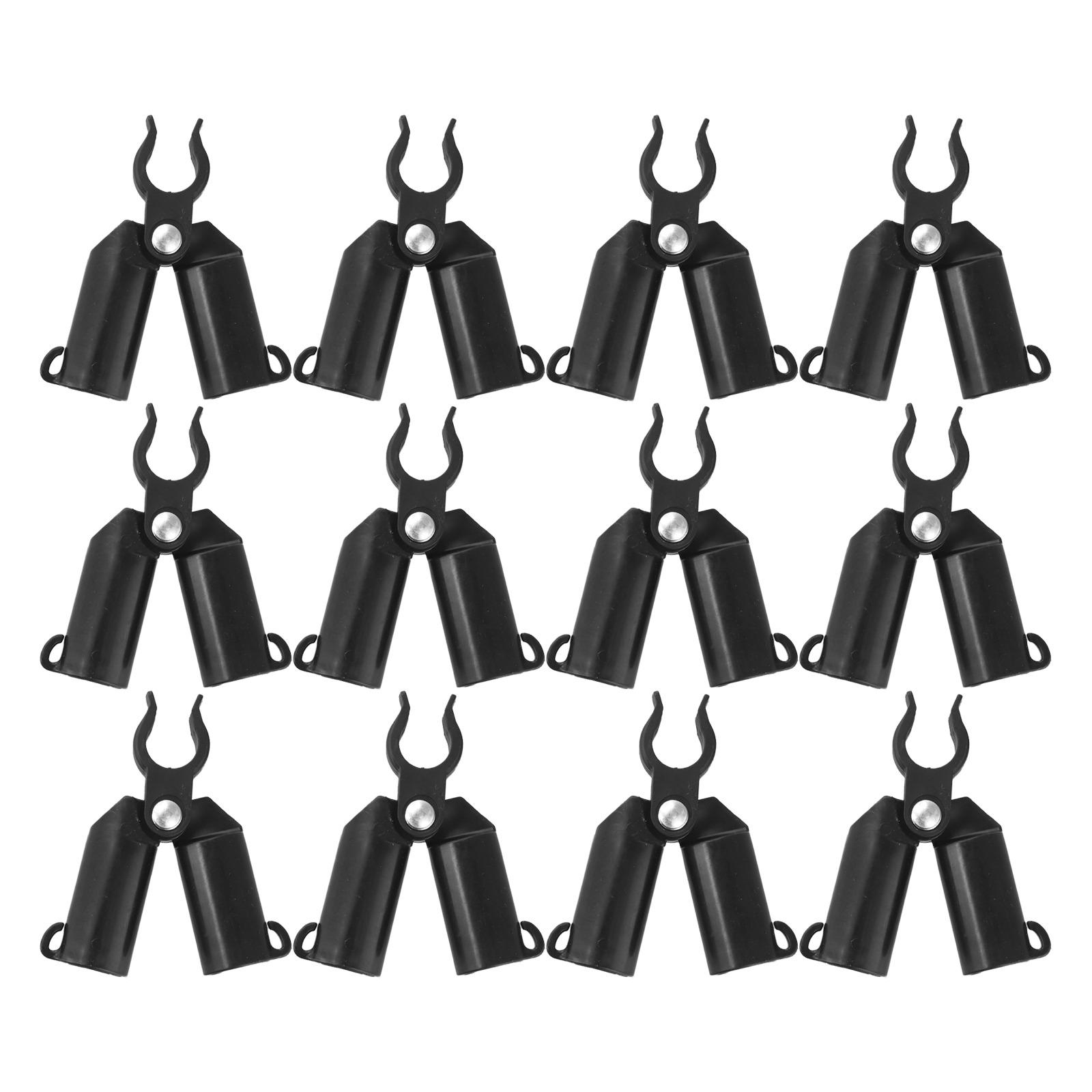 

12 шт. опора для растений тент столб зажим для растений быстро сад вверх стальная плетистая труба для виноградной лозы кронштейны для поддержки растений садовые инструменты 11mm