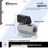 Compact Ball Valve with Double Male/Female Thread, Sizes 1/4", 3/8", 1/2", Pneumatic Polished Electroplated Switch Valve Accessory.
