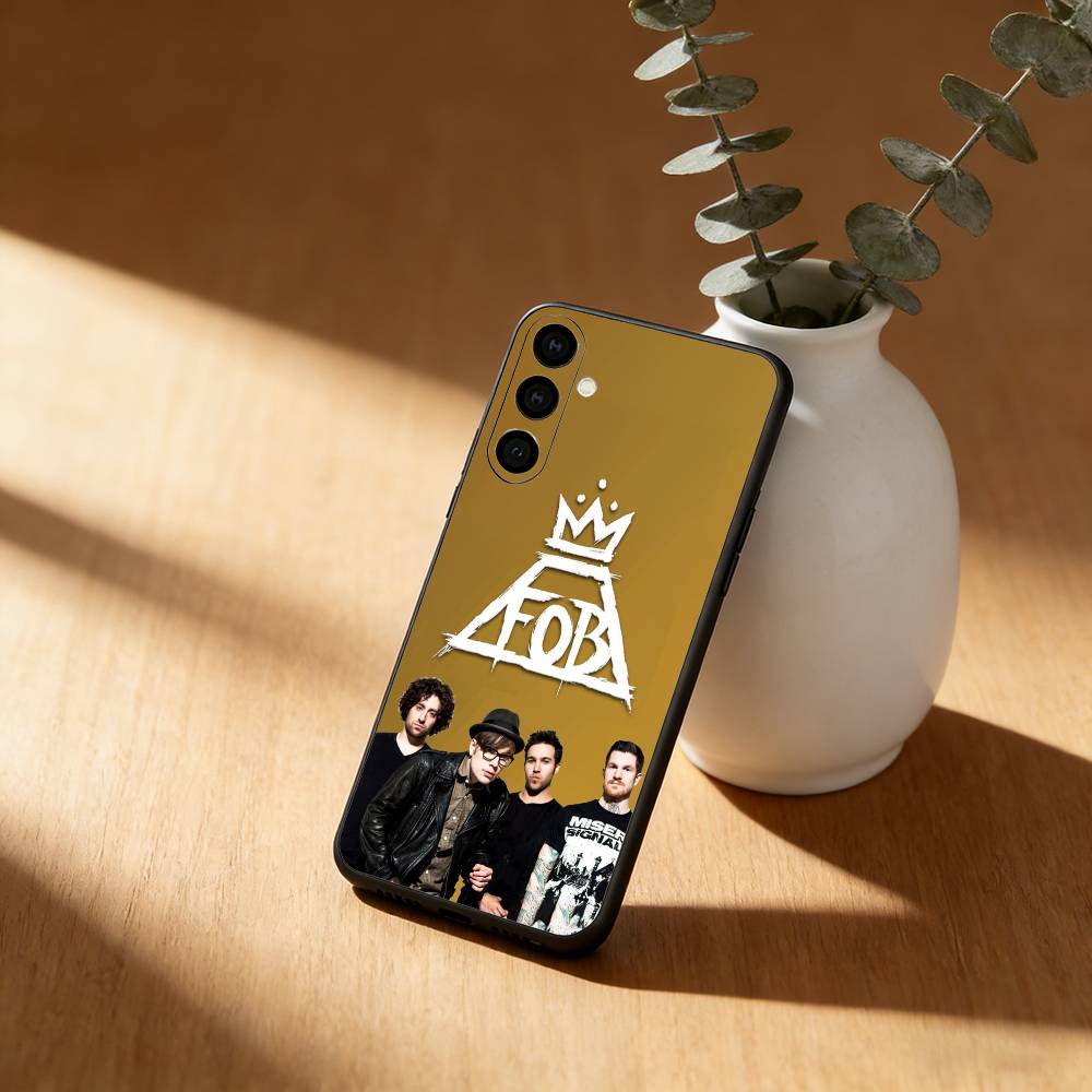 

Classic Fall Out Boy Band Phone Case For Samsung GalaxyA13,21s,22,31,32,52,53,71,72,73,Soft Black Cover Samsung a22 5g