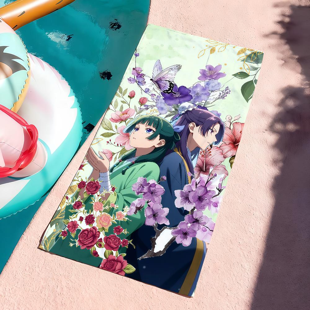 Das A-Apothecary D-Diaries Anime Handtuch Trocknendes Badetuch Anwendbar für Leichtes Schwimmen Camping Yoga Strand Aus