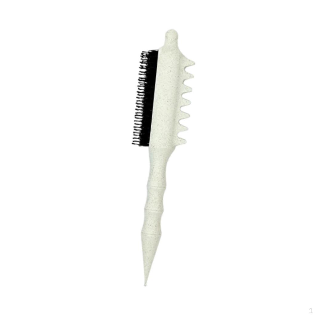 Teasing Brush Hair Comb Sturdy Professional Easy to Use Portable Styling Tool for Edge