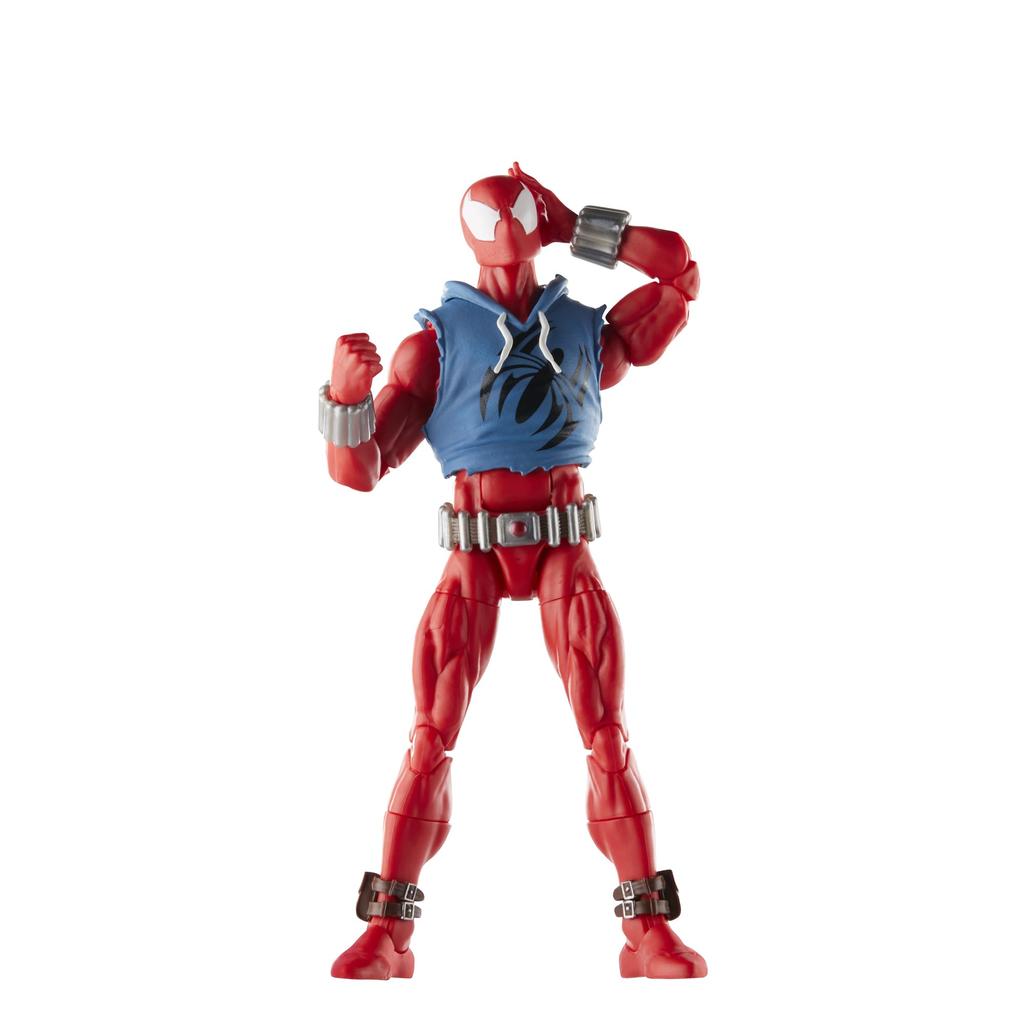 Hasbro Marvel Legends Series Scarlet Spider Comics Collectible Action Figure Authentic Spider-Man 6-inch (15cm) F9022,