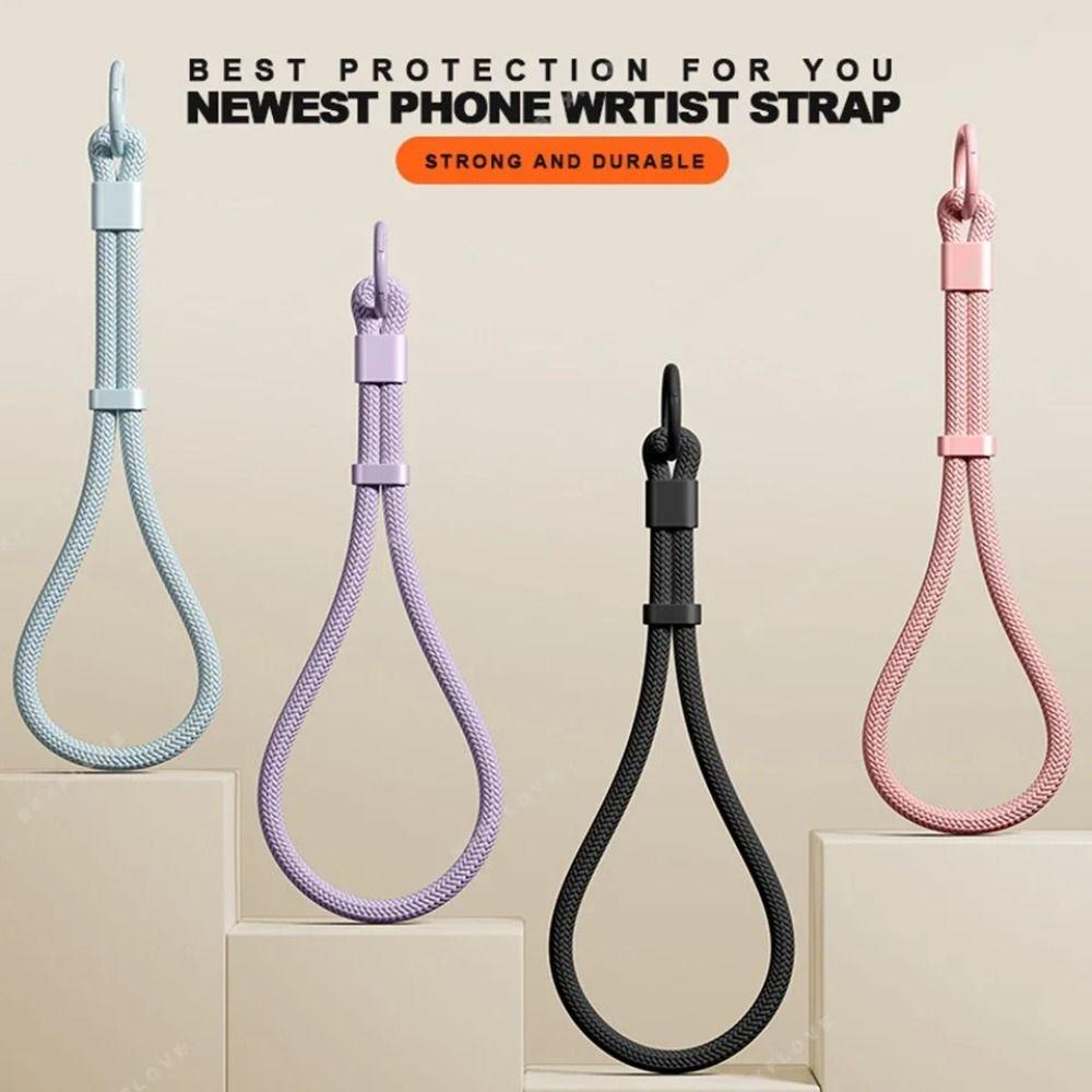 Handwoven Phone Wrist Strap Universal Anti-Lost Bracelet Hanging Wrist Straps