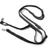 Multifunctional Jean Cloth Dog Leash Adjustable Length Free Hands Double Heads Leash for Small Medium Large Dogs Walking Running