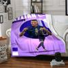 Star Player Kylian Mbappé Blanket Soft Warm Cozy Great for Livingroom Chair Bedding Four Seasons Multipurpose Stylish Decor