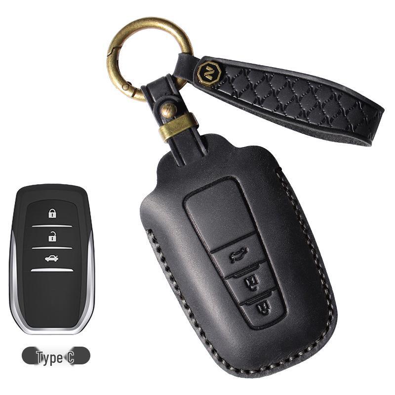 Toyota Key Cover for Camry, Corolla, RAV4, Levin, Frontlander, Avalon, and Wildlander Buckle