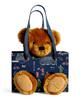 Harrods Teddybär Plüschtier in Geschenktasche (blau) [Gebraucht]