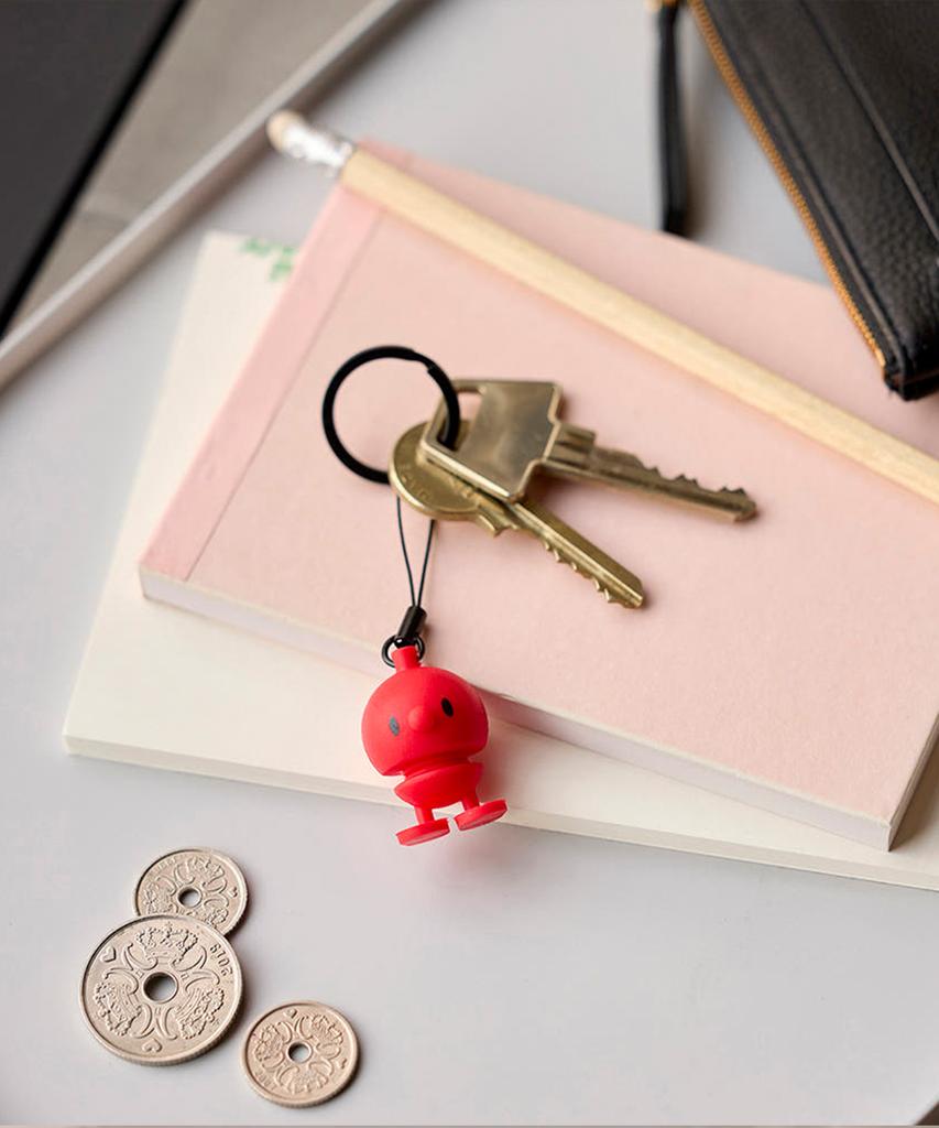 HOPTIMIST Silicone Keychain (Select 1 Of 8 Colors)