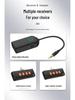 Wireless Neckband Earbuds with Live Streaming Mic, Sound Card, Noise Reduction, Long Battery Life, and Built-in Reverb