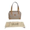 Triomphe Macadam Handbag Mini Bag PVC Brown Women Storage Bags Used
