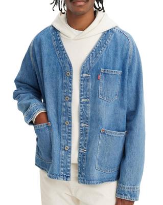 Levi's UNION ENGINEER Pletená bunda Pánská A7139-0000 US M