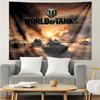 1PC World Of Tanks Epic Battles Tapestry, Unique Design Tapestry, Suitable for Bedroom,Livingroom, Playroom,Heartwarming Holiday Gifts