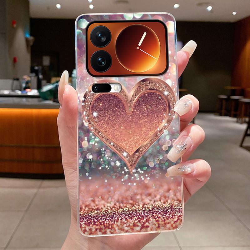 Casing For Xiaomi 17 Pro Max Mi 17 Pro Mi17 17Pro Phone Case Luxury Fashion Butterfly Flower Clear Soft TPU Silicone Back Cover