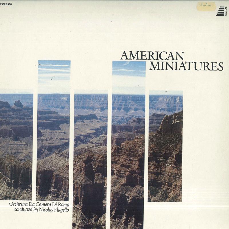 

LP Record NICOLAS FLAGELLO ORCHESTRA DA CAME American Miniatures KNEWLP508 RECITAL UK Classical Used