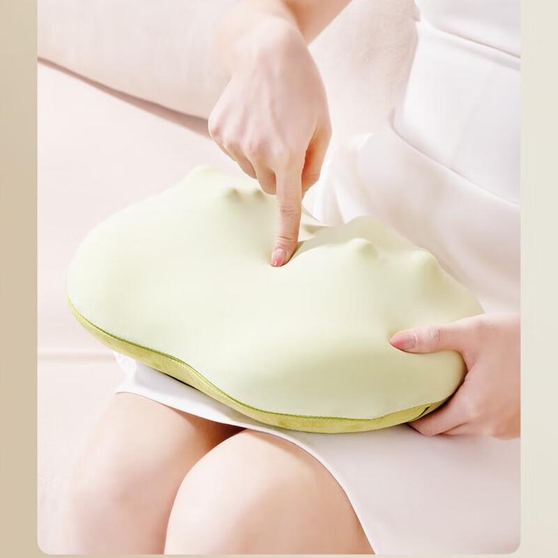 Apple-Shaped Multi-Functional Neck and Body Massage Pillow