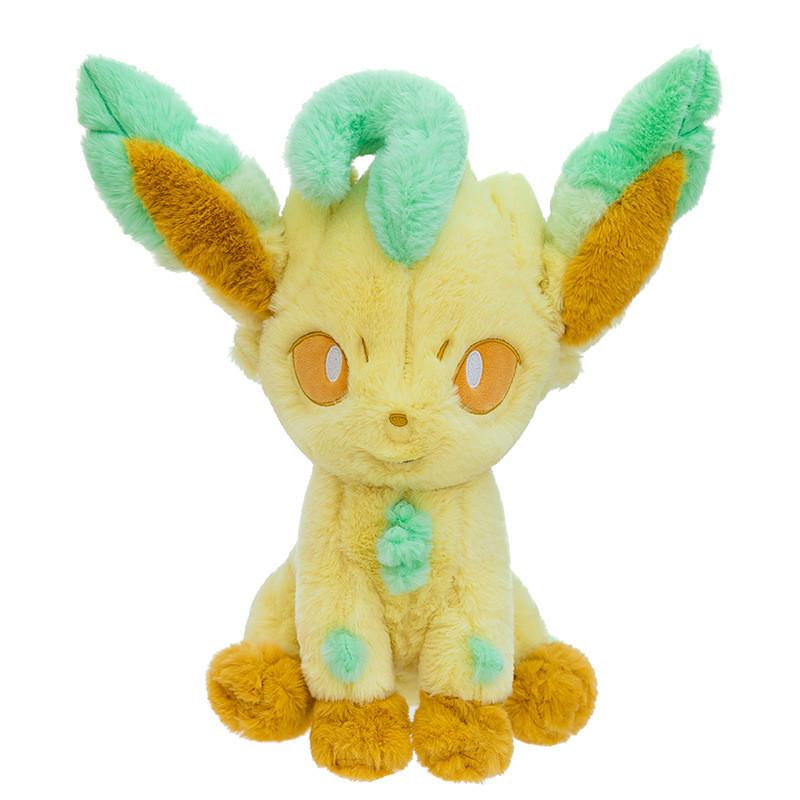 Plyšák Leafeon Kreslený Anime Plyšové Zvířátko Pro Děti A Sběratele
