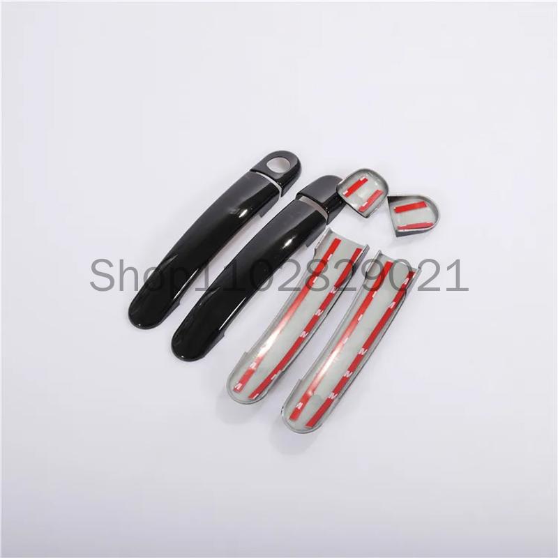 Car Door Handle Cover Sticker Styling Auto Exterior Accessories For Nissan X-Trail T32 Rogue MK3 2014-2020 2019 2018 2017 2016