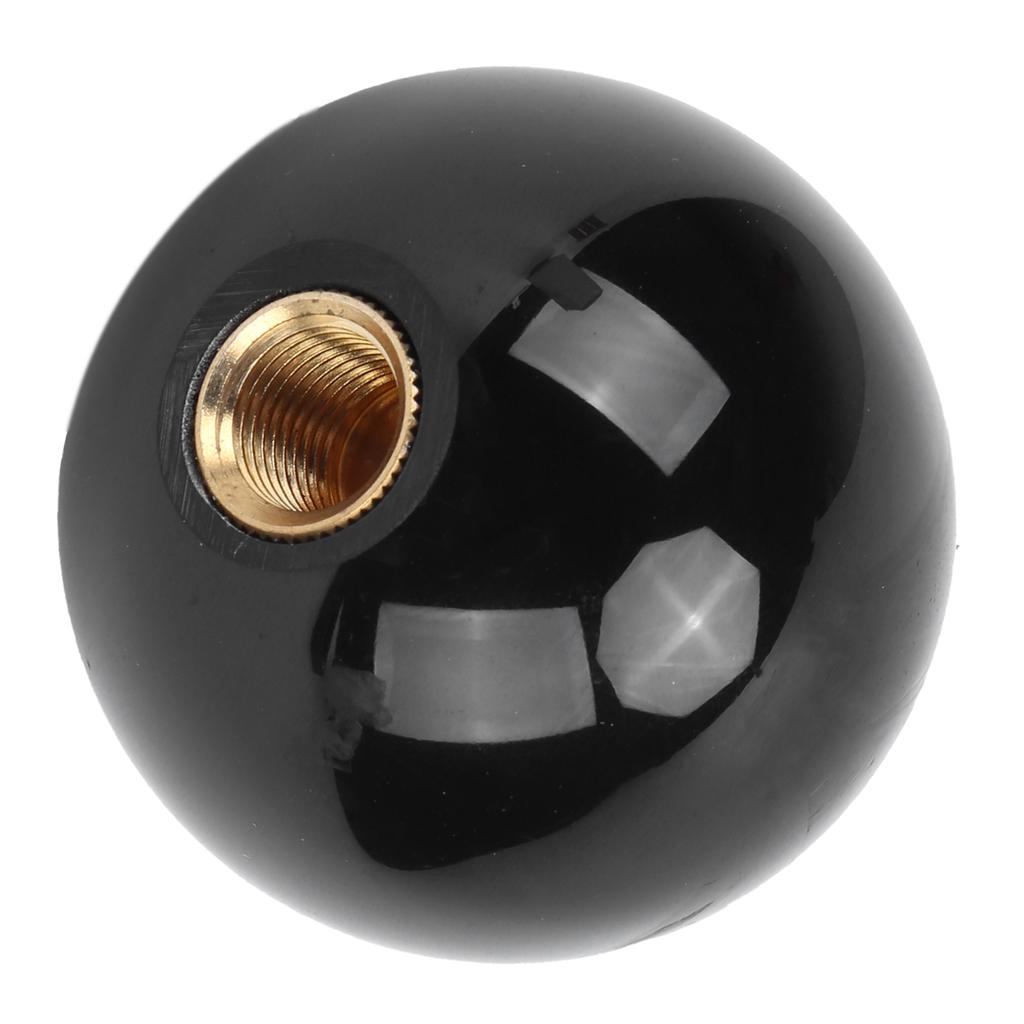 54mm Gear Shift Lever Head WearResistant with 3 Steel Adapters Replacement for Scion WRX M12X1.25 & MT Cars