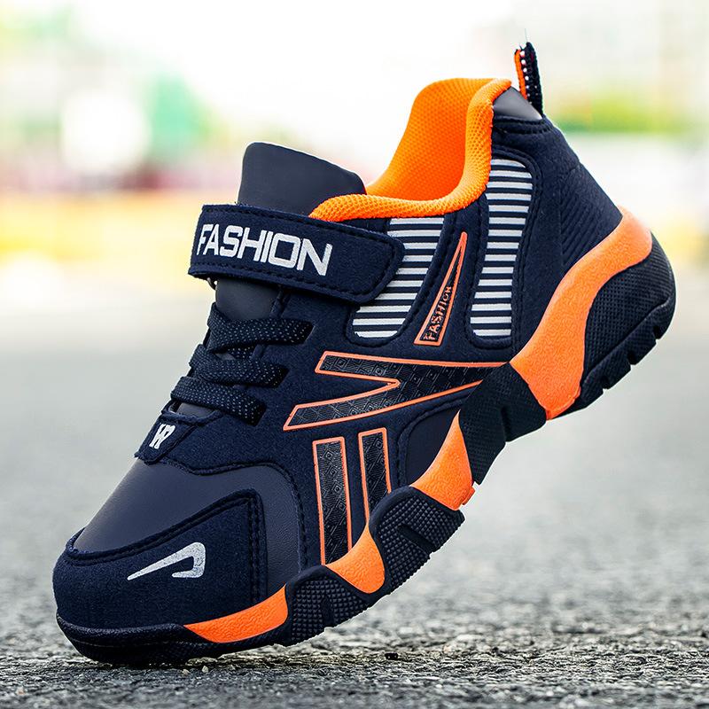 2025 middle school children's sports shoes foreign trade campus little white shoes boys' shoes children's running shoes elementary school students