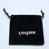 VITA FEDE [Beautiful Condition] Cube Rhinestone Bangle XS SilverUsed