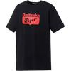 ONITSUKA TIGER Round Neck Sports Regular Short Sleeve T-Shirt Unisex Tops Black Red 2183B173-002