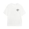 Li Ning Sports Lifestyle Series Round Neck Pullover Letter Pattern Couple T-Shirt Unisex T-Shirt ATSW371-1