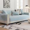 Cotton Sofa Cushion Cotton Fabric Non-Slip Simple Universal Chinese Sofa Cover Cover Cloth Cushion