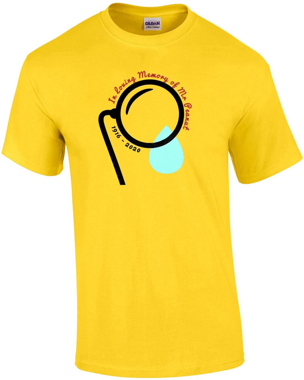 In Loving Memory of Mr. Peanut - Funny Shirt S