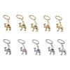 Sturdy Zinc Alloy Camels Design Keychain For Practical Use On Wallets Bags And As A Fashionable Accessory