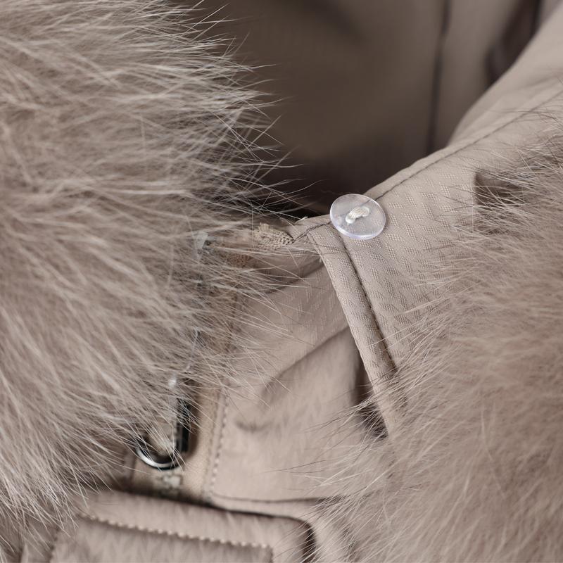 Real Fur Collar Middle-aged Women's Winter Down Coats Hooded Plus Size XL-6XL Thick Warm White Duck Down Jackets for Women Clothes