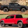 2Pcs 4X4 Off Road Car Body Side Sticker For Pickup Trucks TRD Tacoma Sports Kit Vinyl Decal Decoration Exterior Auto Accessories